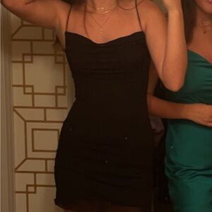 Princess Polly Black Mini Dress